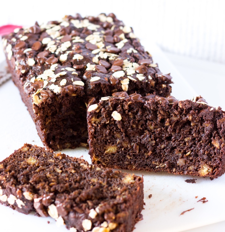 chocolate-oatmeal-banana-bread