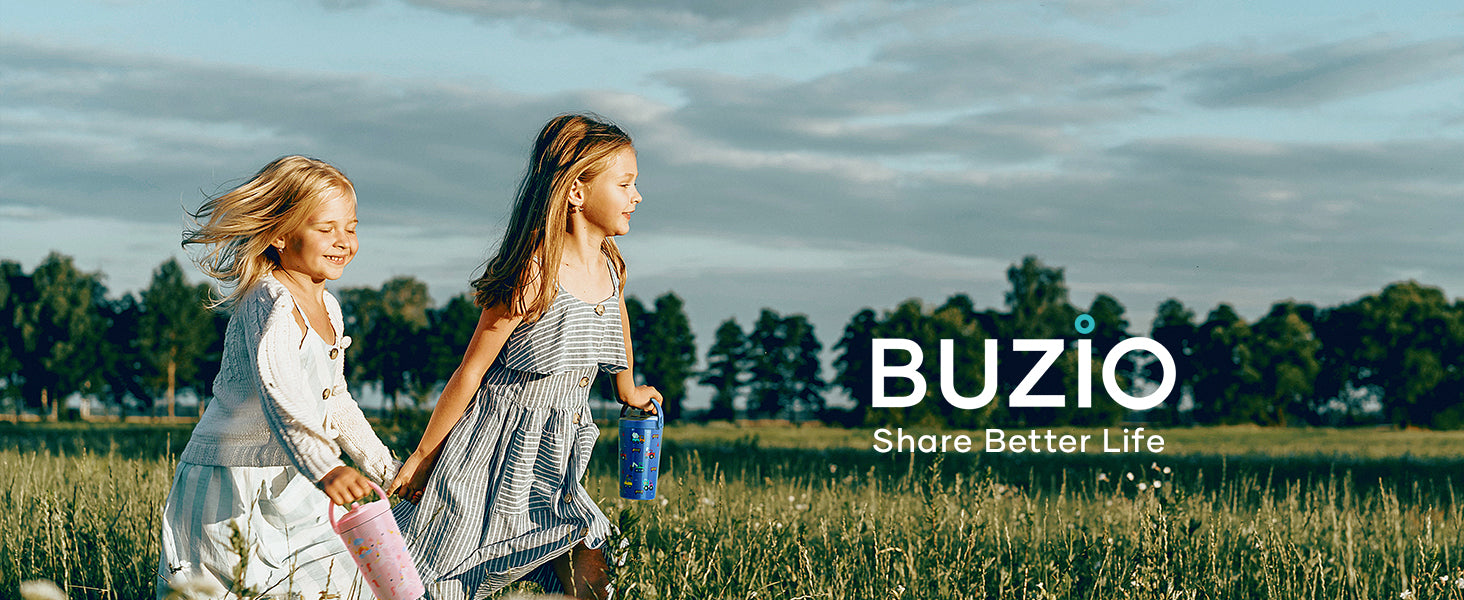 Buzio kids water bottle